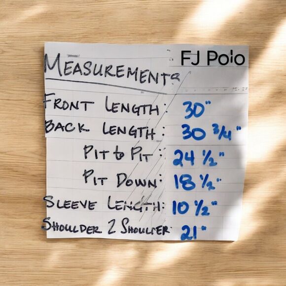 FootJoy FJ Polo Shirt Men’s Large Blue Heathered Golf Performance Short Sleeve - Picture 2 of 7